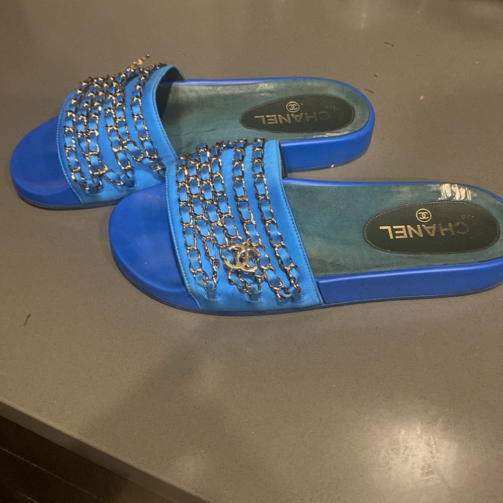 Chanel Slides 💯Authentic - Picture 2 of 4